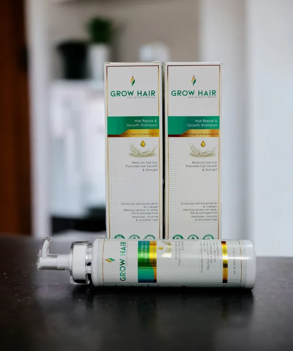 grow Hair Shampoo premium quality best for thin hair , weak folicle, and hair fall