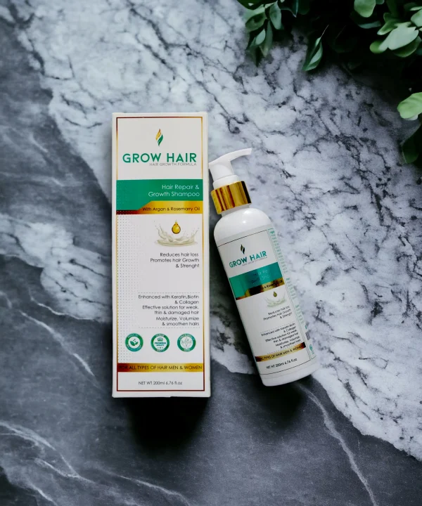 grow Hair Shampoo premium quality best for thin hair , weak folicle, and hair fall