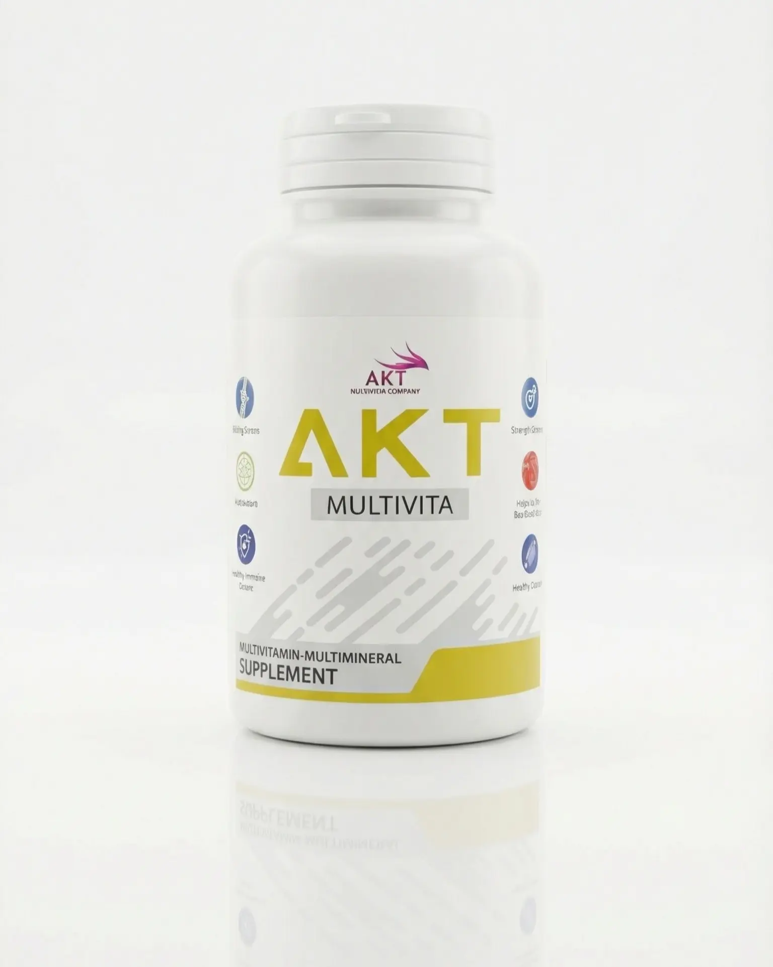 AKT Multivita tablet bottle for overall health and immunity support