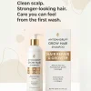 Grow hair shampoo 3 Anti-dandruff grow hair shampoo bottle and box for hair repair, hair growth, and reduced hair fall