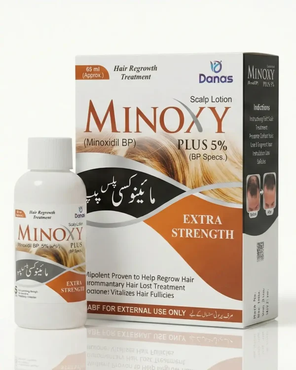 Minoxy Plus Minoxidil 5% Hair Regrowth Solution