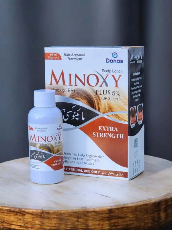 Minoxy Plus Minoxidil 5% Hair Regrowth Solution